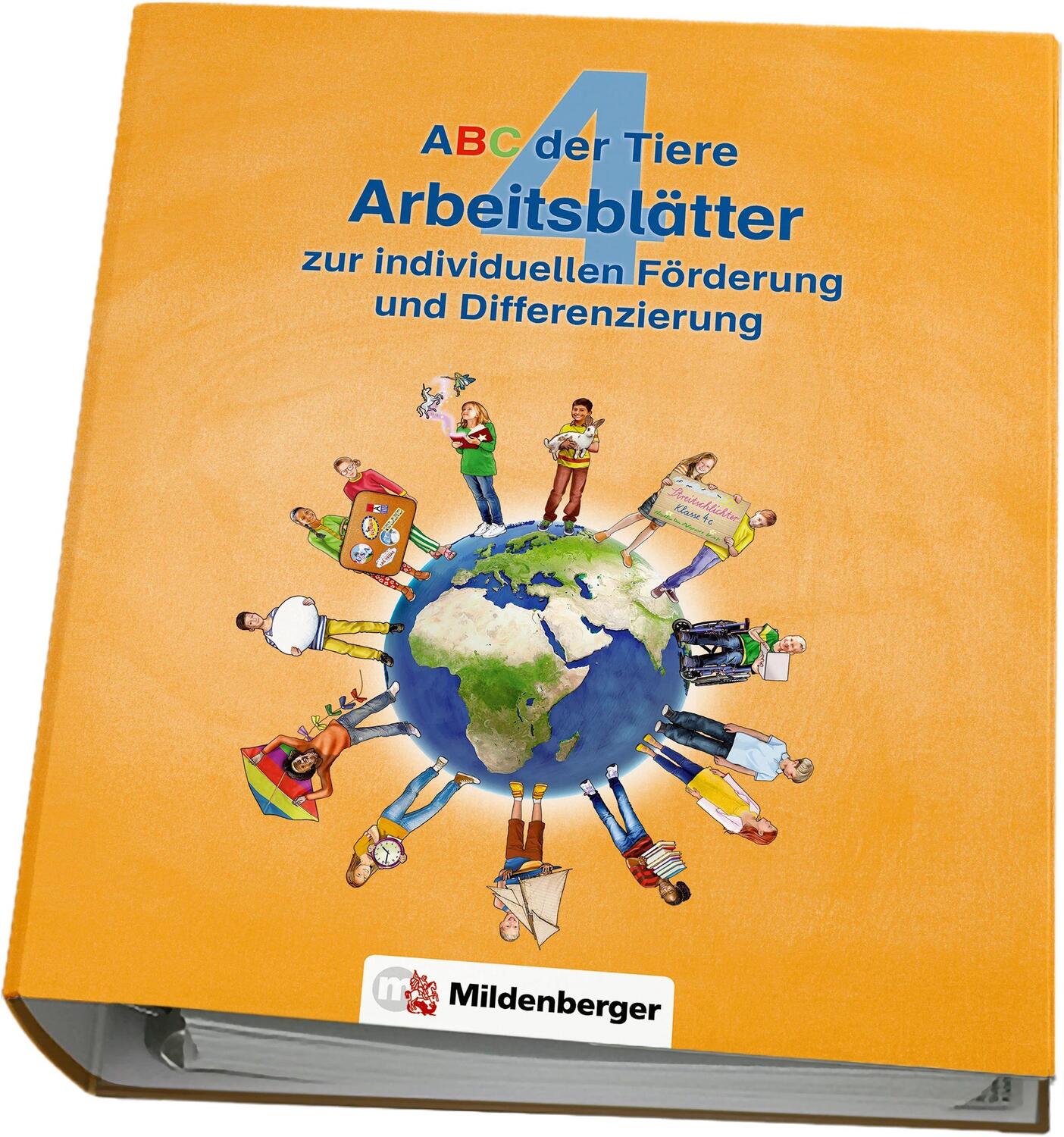 Cover: 9783619445776 | ABC der Tiere 4 - Arbeitsblätter zur individuellen Förderung ·...