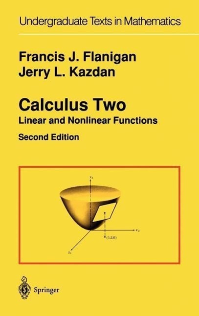 Cover: 9780387973883 | Calculus Two | Linear and Nonlinear Functions | Flanigan (u. a.)
