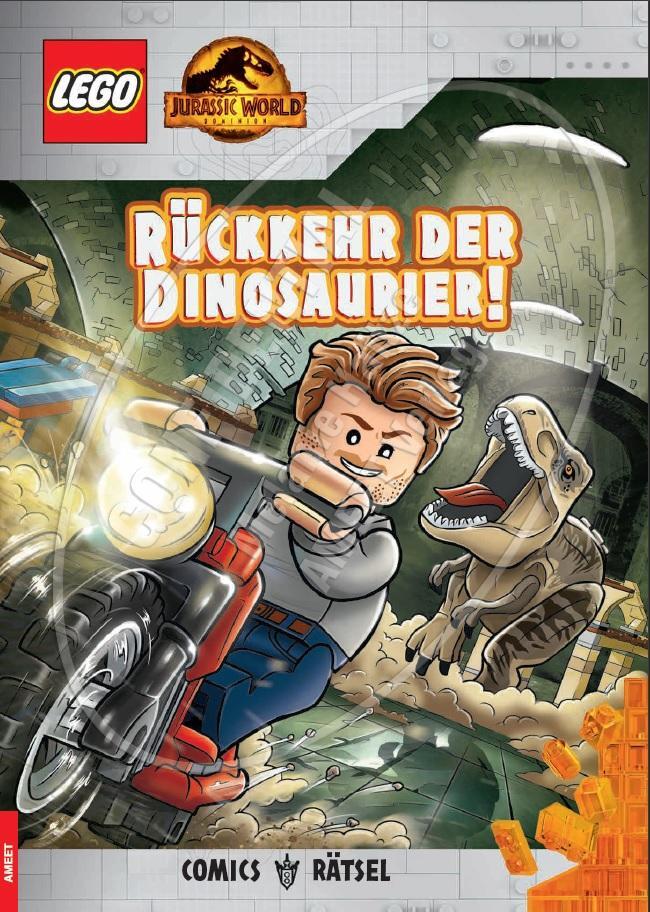 Bild: 9783960806974 | LEGO® Jurassic World(TM) - Rätselbox für Dinosaurierfans | Box | 24 S.