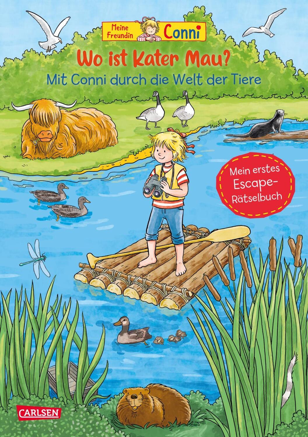 Cover: 9783551521460 | Conni Gelbe Reihe (Beschäftigungsbuch): Wo ist Kater Mau? | Sörensen