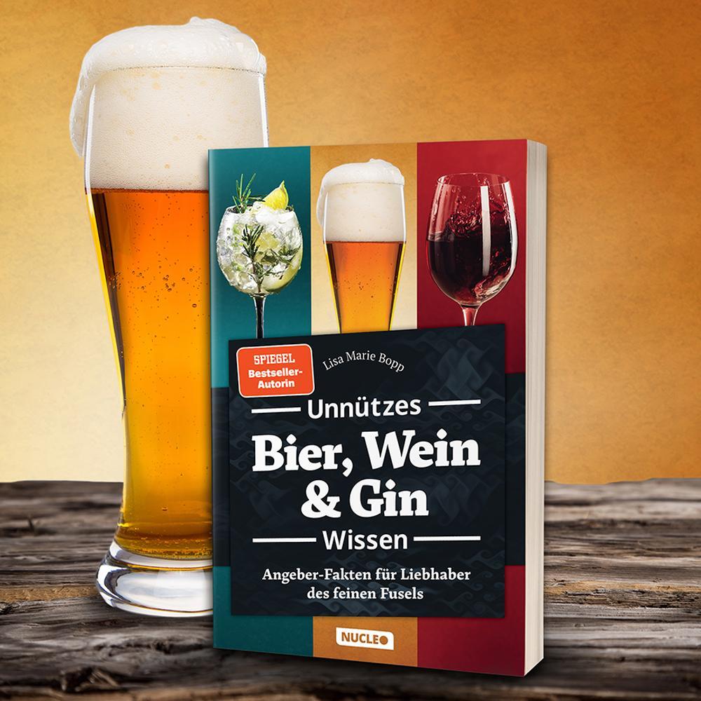 Bild: 9783985610297 | Unnützes Bier, Wein &amp; Gin Wissen | Lisa Marie Bopp | Taschenbuch
