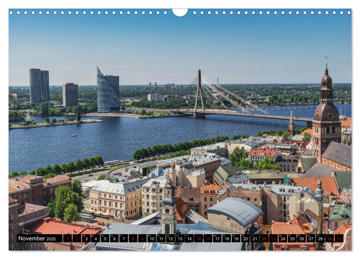 Bild: 9783435428403 | Ein Wochenende in Riga (Wandkalender 2025 DIN A3 quer), CALVENDO...