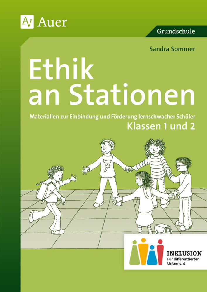 Cover: 9783403073789 | Ethik an Stationen, Klassen 1/2 Inklusion | Sandra Sommer | Broschüre