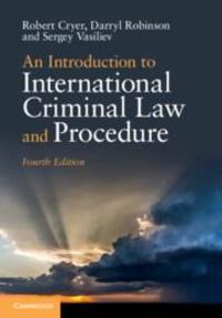 Cover: 9781108741613 | An Introduction to International Criminal Law and Procedure | Buch