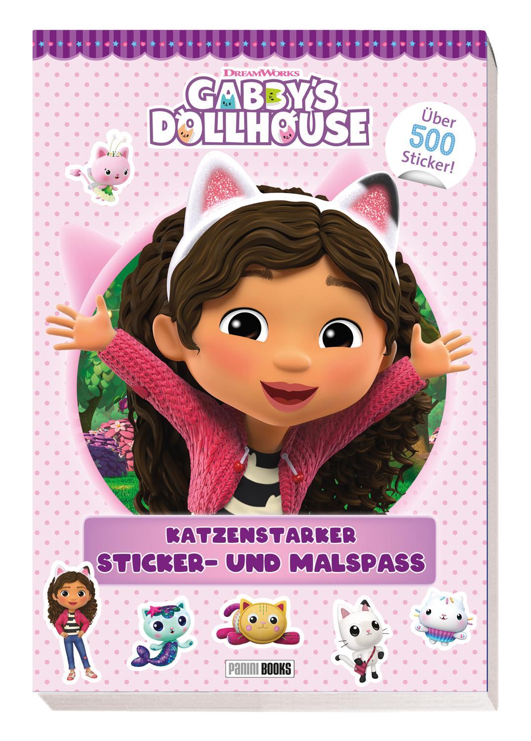 Cover: 9783833243882 | Gabby's Dollhouse: Katzenstarker Sticker- und Malspaß | Panini | Buch