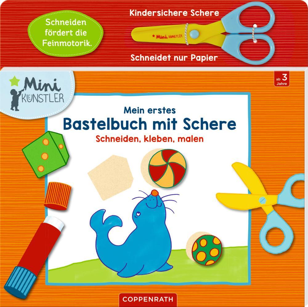 Cover: 9783649670131 | Mein erstes Bastelbuch mit Schere | Schneiden, kleben, malen | Legien