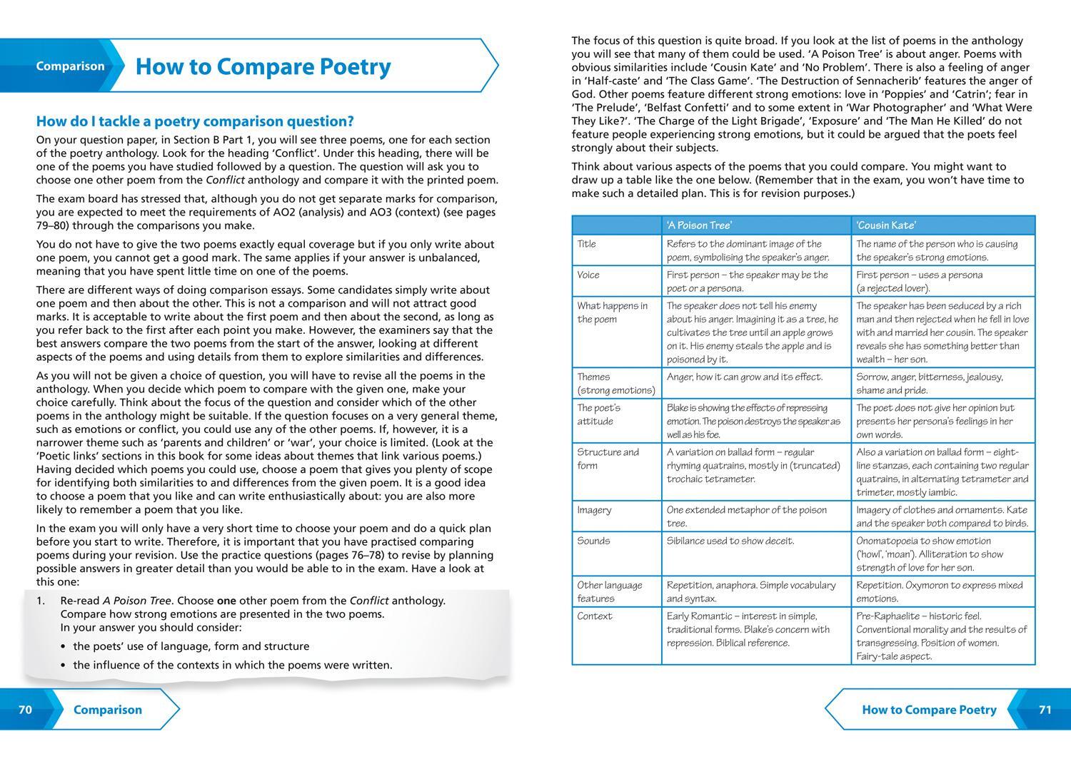 Bild: 9780008353063 | Edexcel Conflict Poetry Anthology Revision Guide | Collins Gcse | Buch