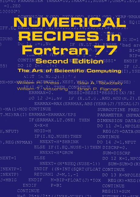 Cover: 9780521430647 | Numerical Recipes in FORTRAN 77 | William H. Press | Buch | Gebunden