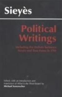 Cover: 9780872204300 | Sieyes: Political Writings | Emmanuel Sieyes | Taschenbuch | Englisch