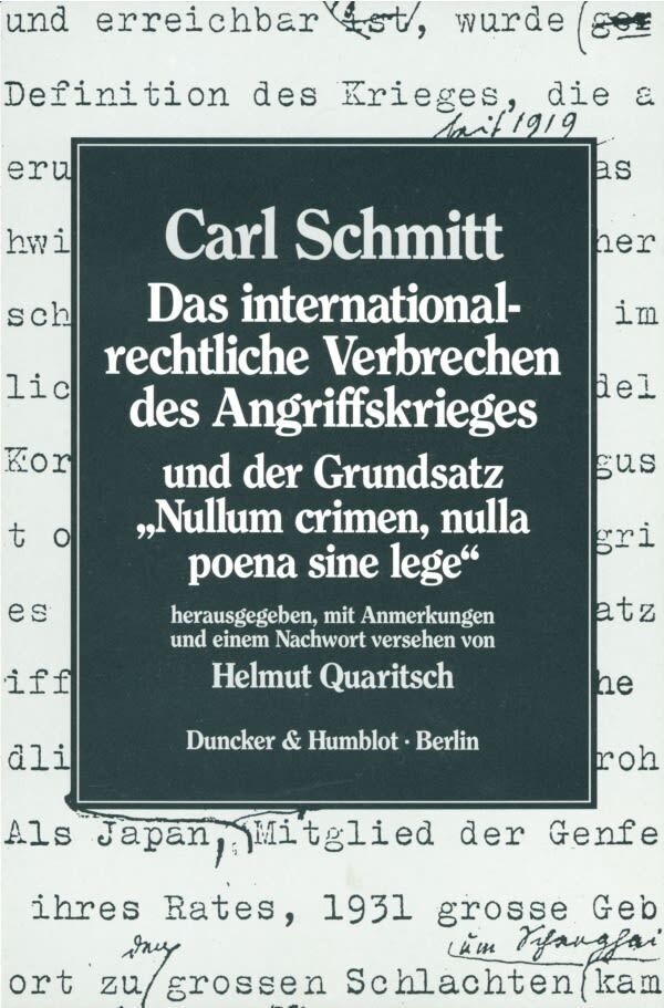 Cover: 9783428079872 | Das internationalrechtliche Verbrechen des Angriffskrieges und der...