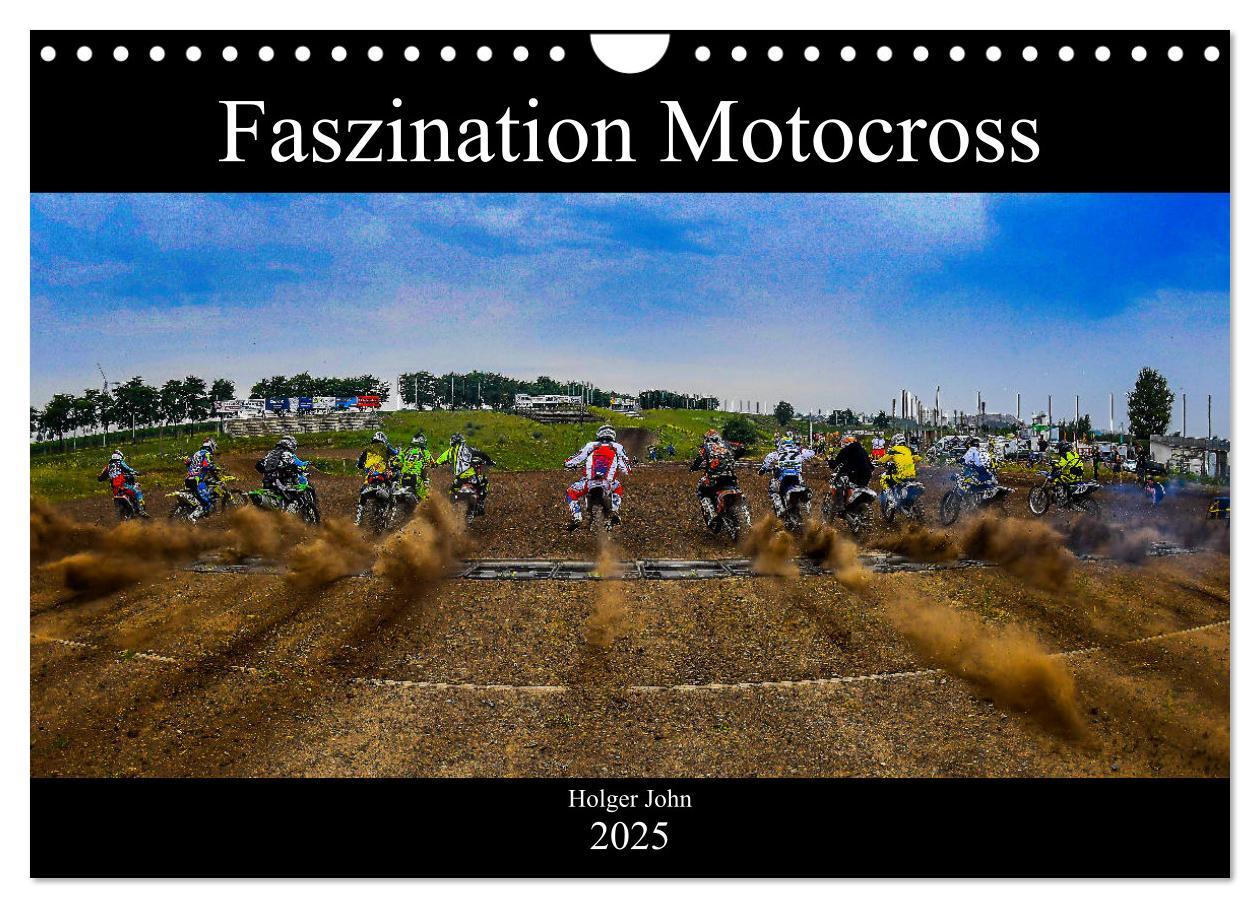 Cover: 9783435176410 | Blickpunkte Motocross (Wandkalender 2025 DIN A4 quer), CALVENDO...