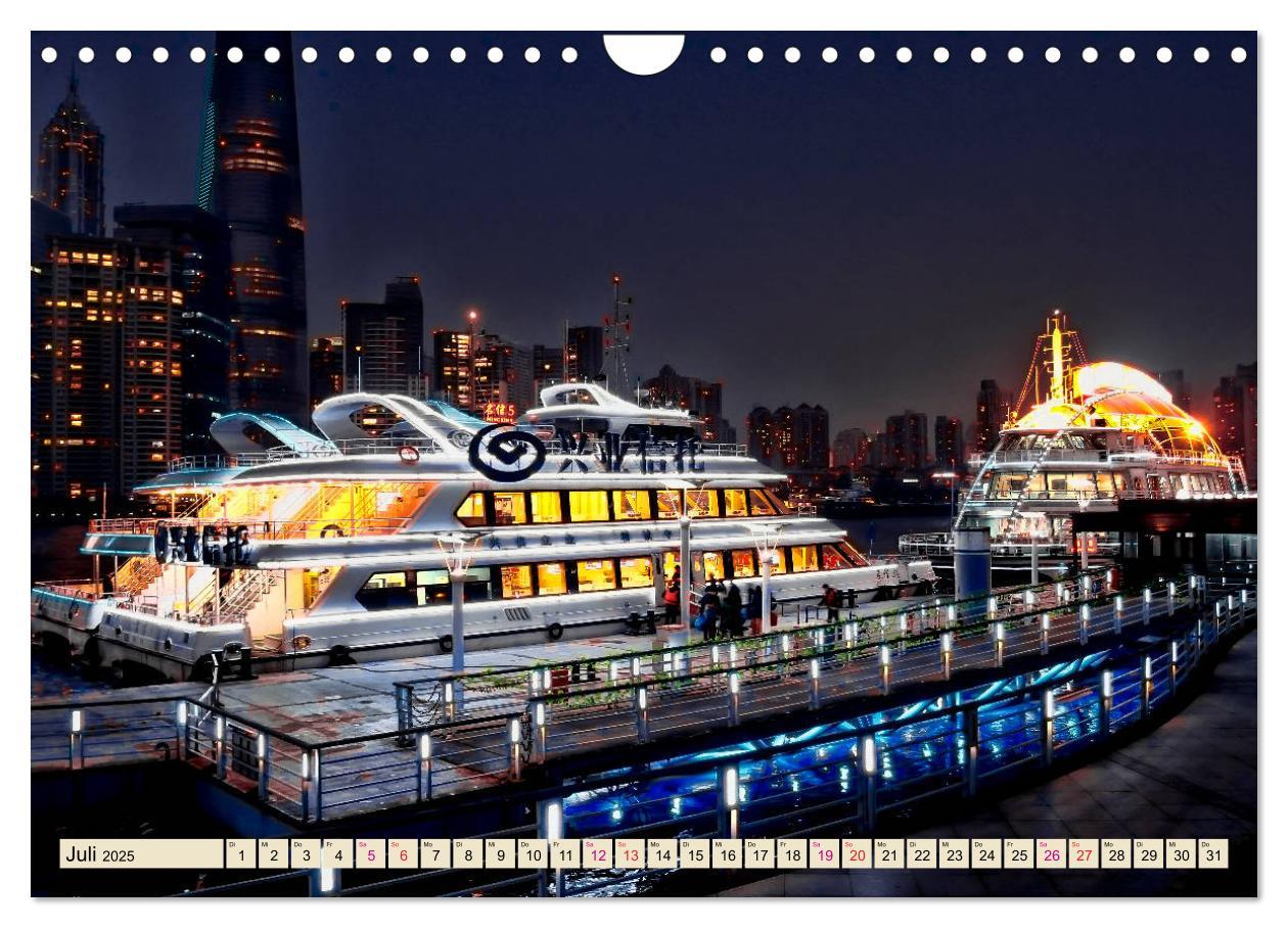 Bild: 9783435439218 | Städte der Welt - Shanghai (Wandkalender 2025 DIN A4 quer),...