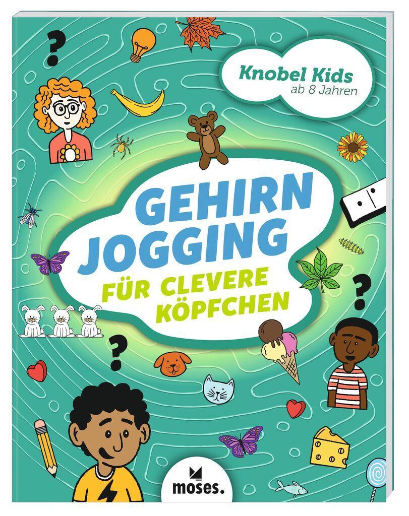 Cover: 9783964552853 | Knobel-Kids - Gehirnjogging für clevere Köpfchen | Amanda Lott | Buch