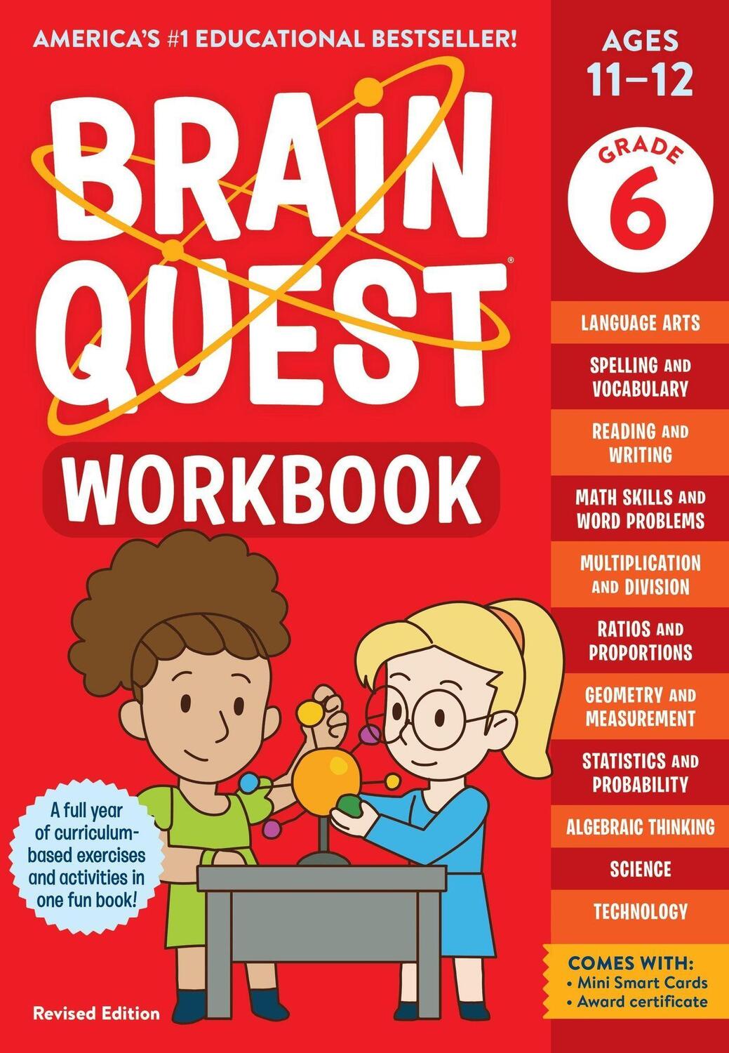 Cover: 9781523517404 | Brain Quest Workbook: 6th Grade | Workman Publishing | Taschenbuch
