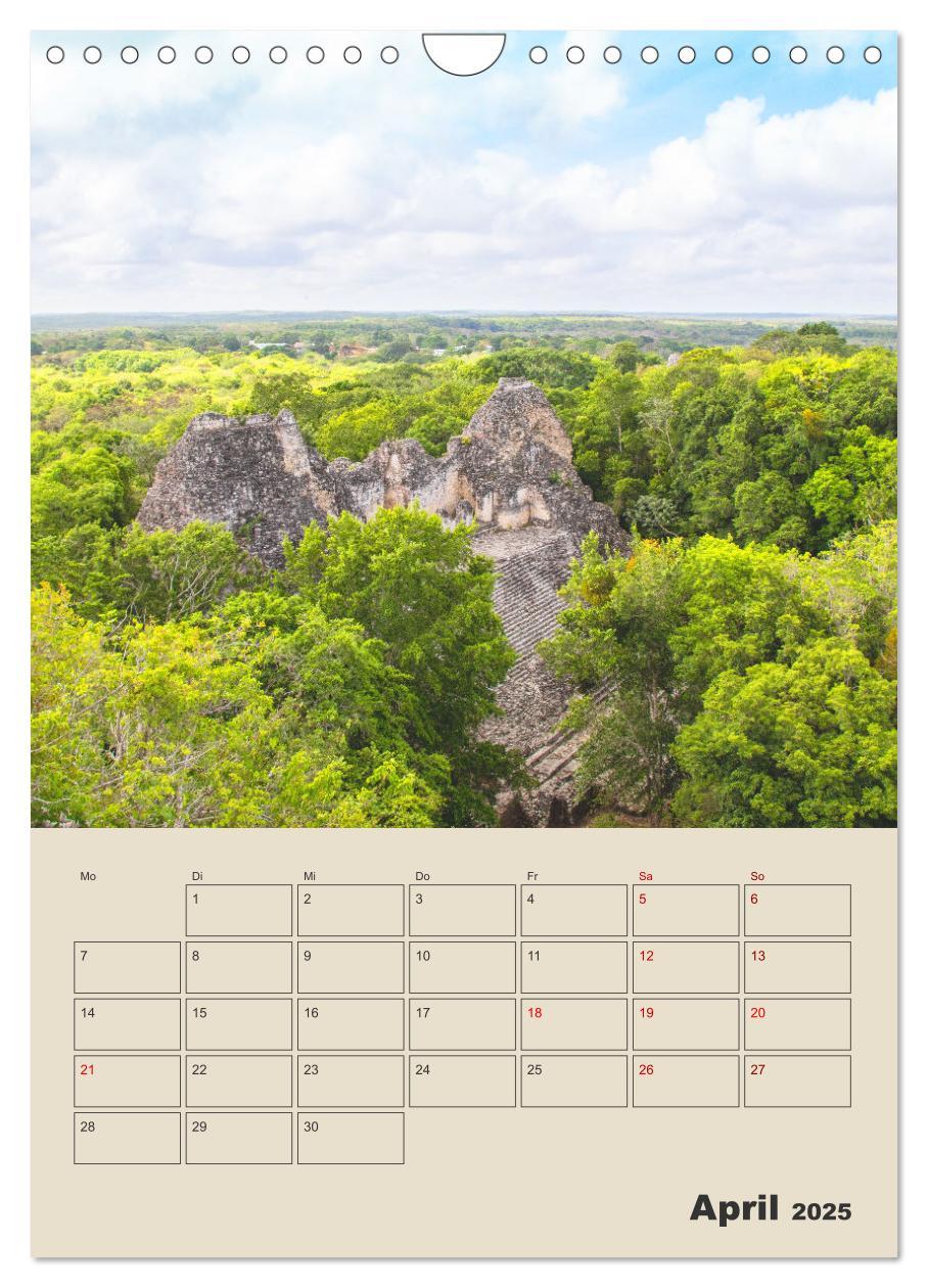 Bild: 9783435900664 | Mexiko Yucatán Terminplaner (Wandkalender 2025 DIN A4 hoch),...