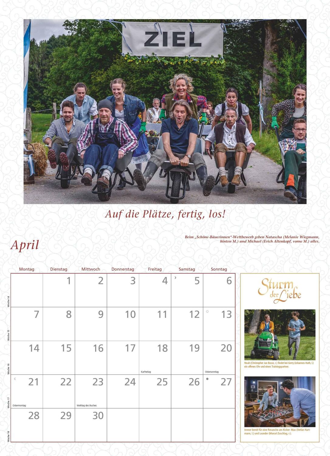 Bild: 4250809654003 | Sturm der Liebe 2025 - Broschürenkalender - Wandkalender - mit...