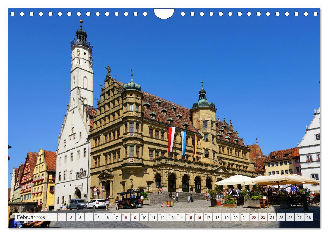 Bild: 9783435010417 | Rothenburg ob der Tauber. Sehenswürdigkeiten. (Wandkalender 2025...