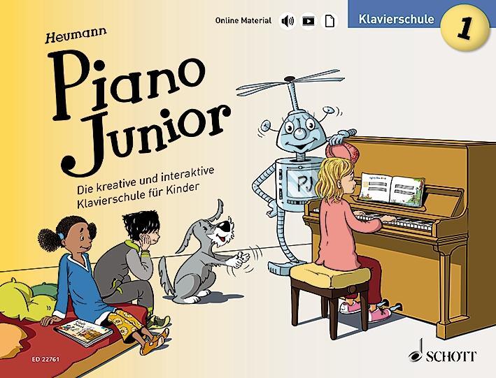 Cover: 9783795700409 | Piano Junior: Klavierschule 1 | Hans-Günter Heumann | Broschüre | 2018