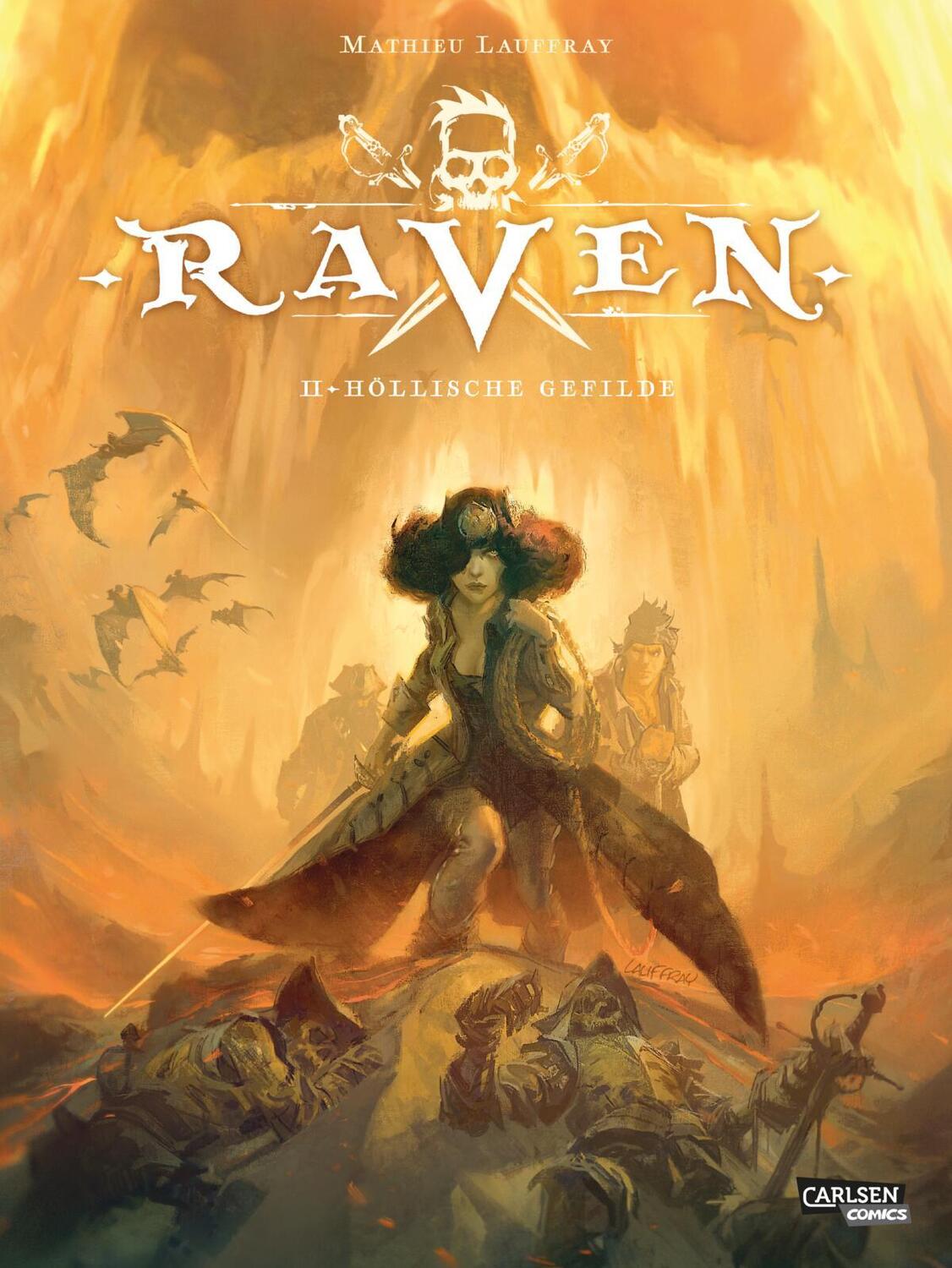 Cover: 9783551026460 | Raven 2: Höllische Gefilde | Mathieu Lauffray | Buch | Carlsen Comics