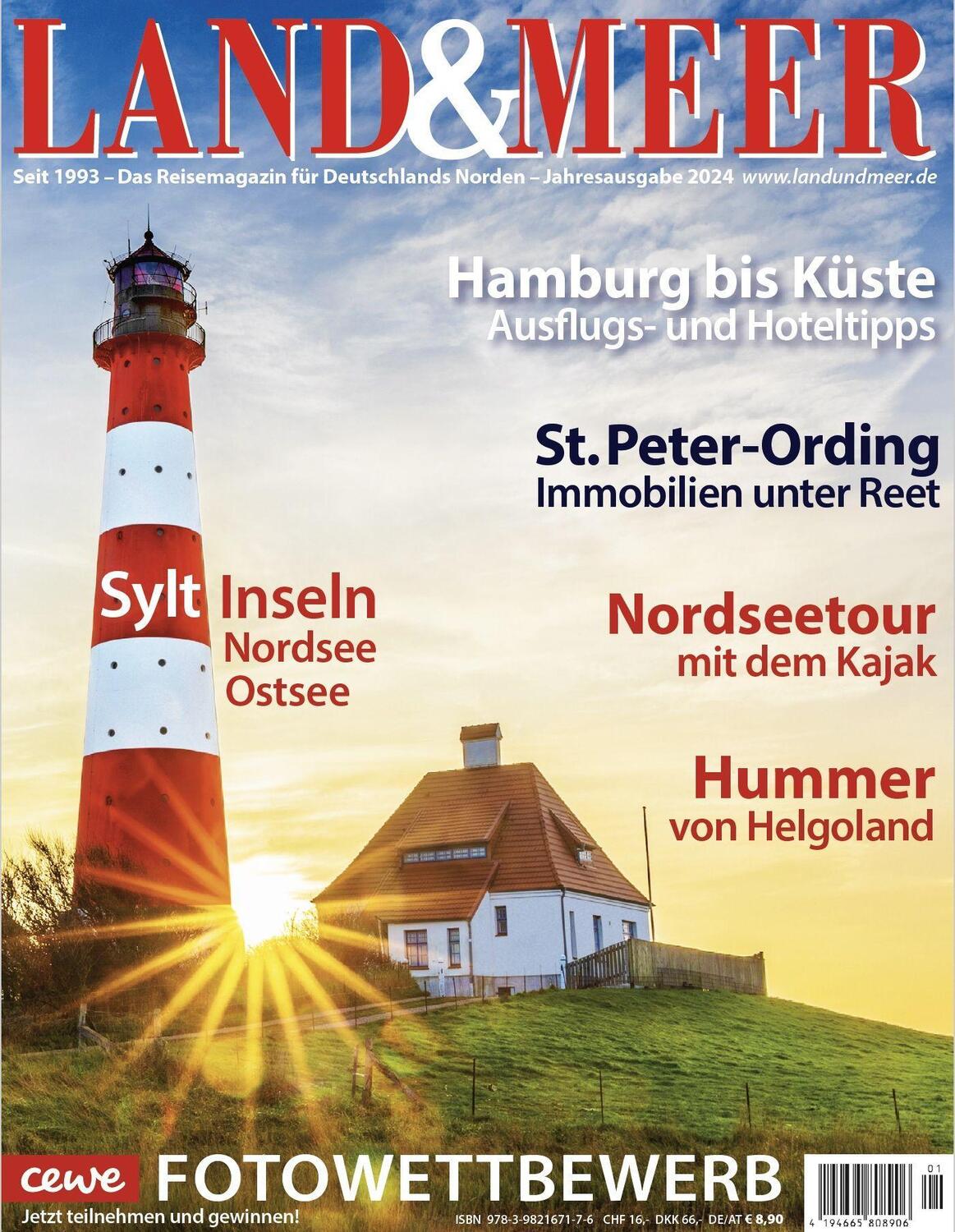 Cover: 9783982167176 | LAND &amp; MEER Urlaubsmagazin 2024 | Leben und Urlaub im Norden | Schaper