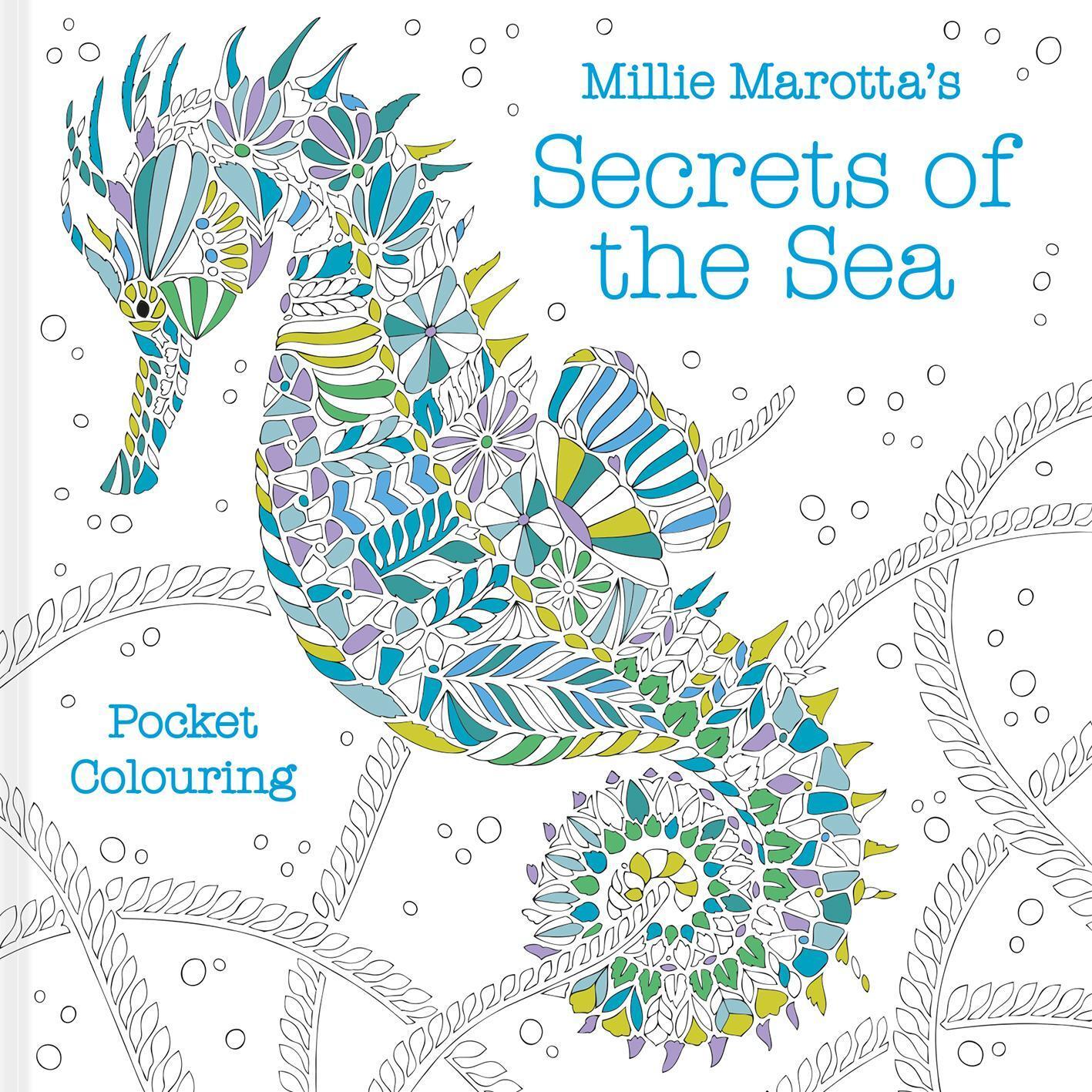 Cover: 9781849947909 | Millie Marotta's Secrets of the Sea: Pocket Colouring | Millie Marotta