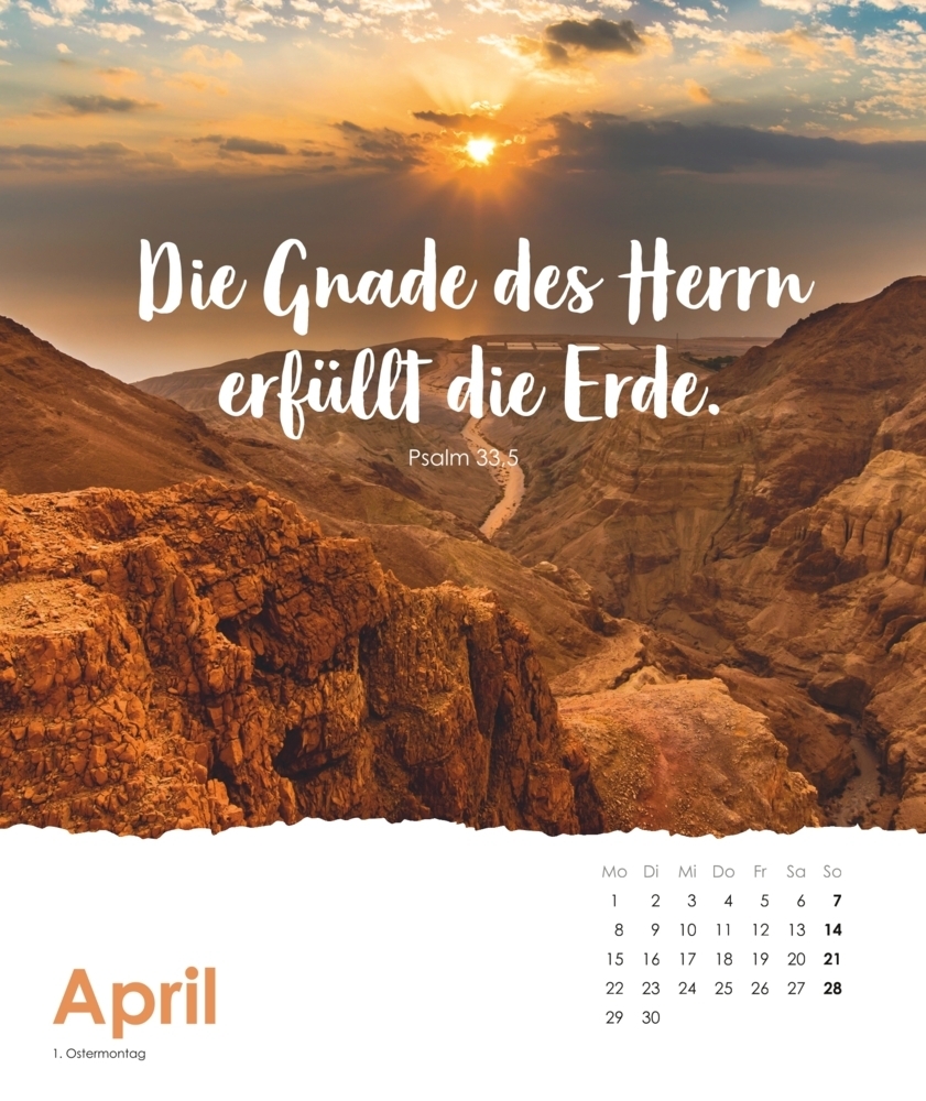Bild: 9783986950026 | Lobe den Herrn, meine Seele 2024 - Postkartenkalender | Kalender