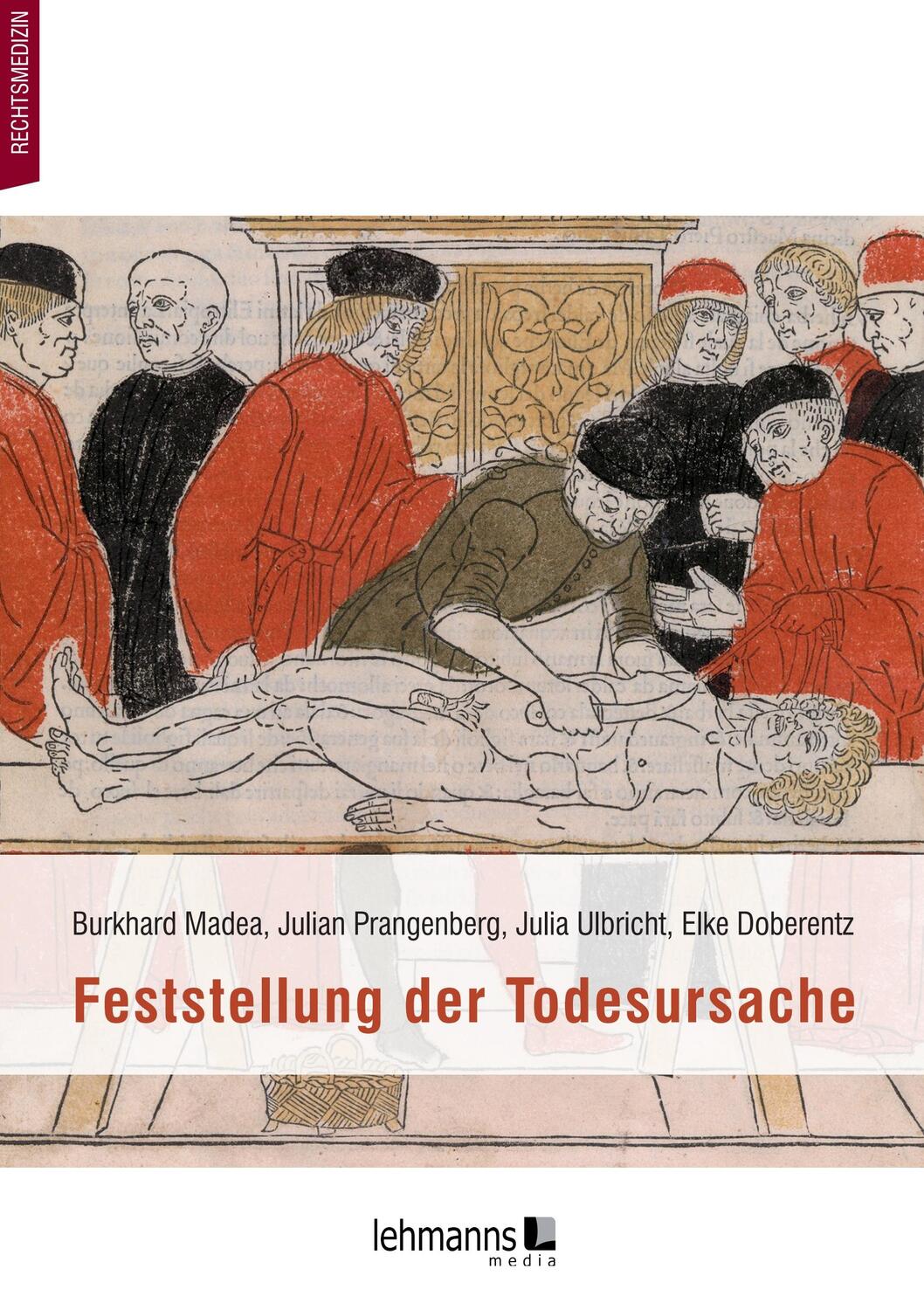 Cover: 9783965432833 | Feststellung der Todesursache | Burkhard Madea (u. a.) | Taschenbuch