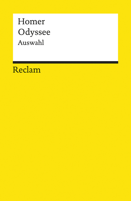 Cover: 9783150182987 | Odyssee | Auswahl. Hrsg. v. Marion Giebel | Homer | Taschenbuch | 2004