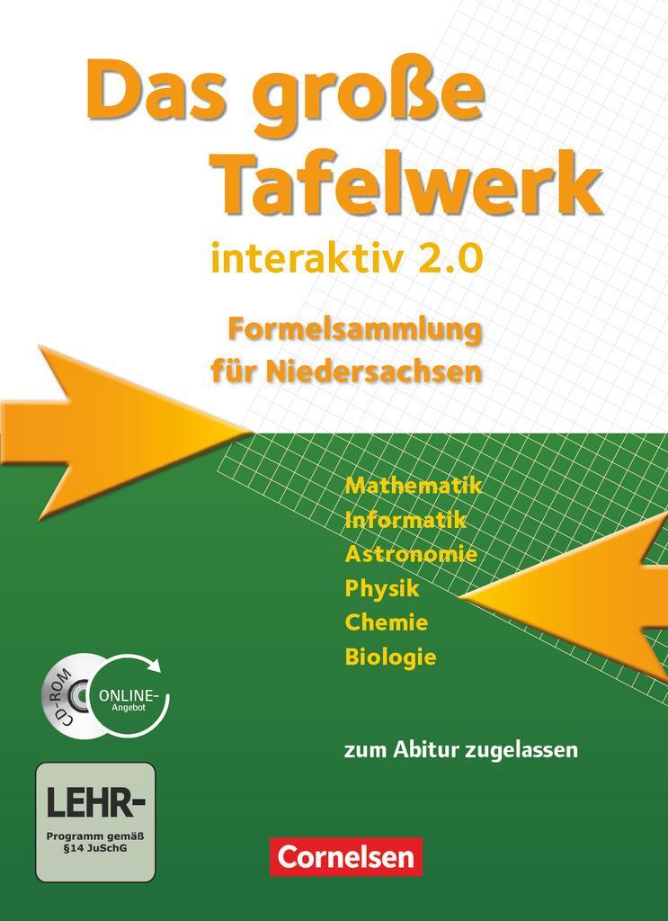 Cover: 9783060016150 | große Tafelwerk interaktiv 2.0 Niedersachsen. Schülerbuch | Buch