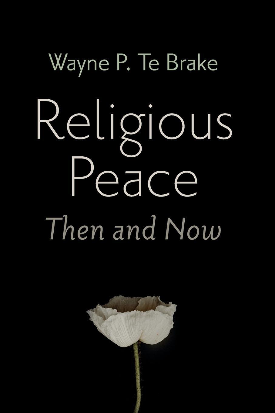 Cover: 9781666732344 | Religious Peace, Then and Now | Wayne P. Te Brake | Taschenbuch | 2022