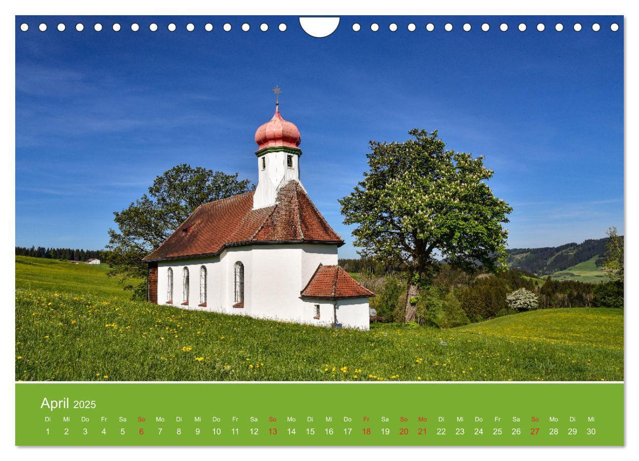 Bild: 9783457128992 | Wo das Allgäu am schönsten ist (Wandkalender 2025 DIN A4 quer),...