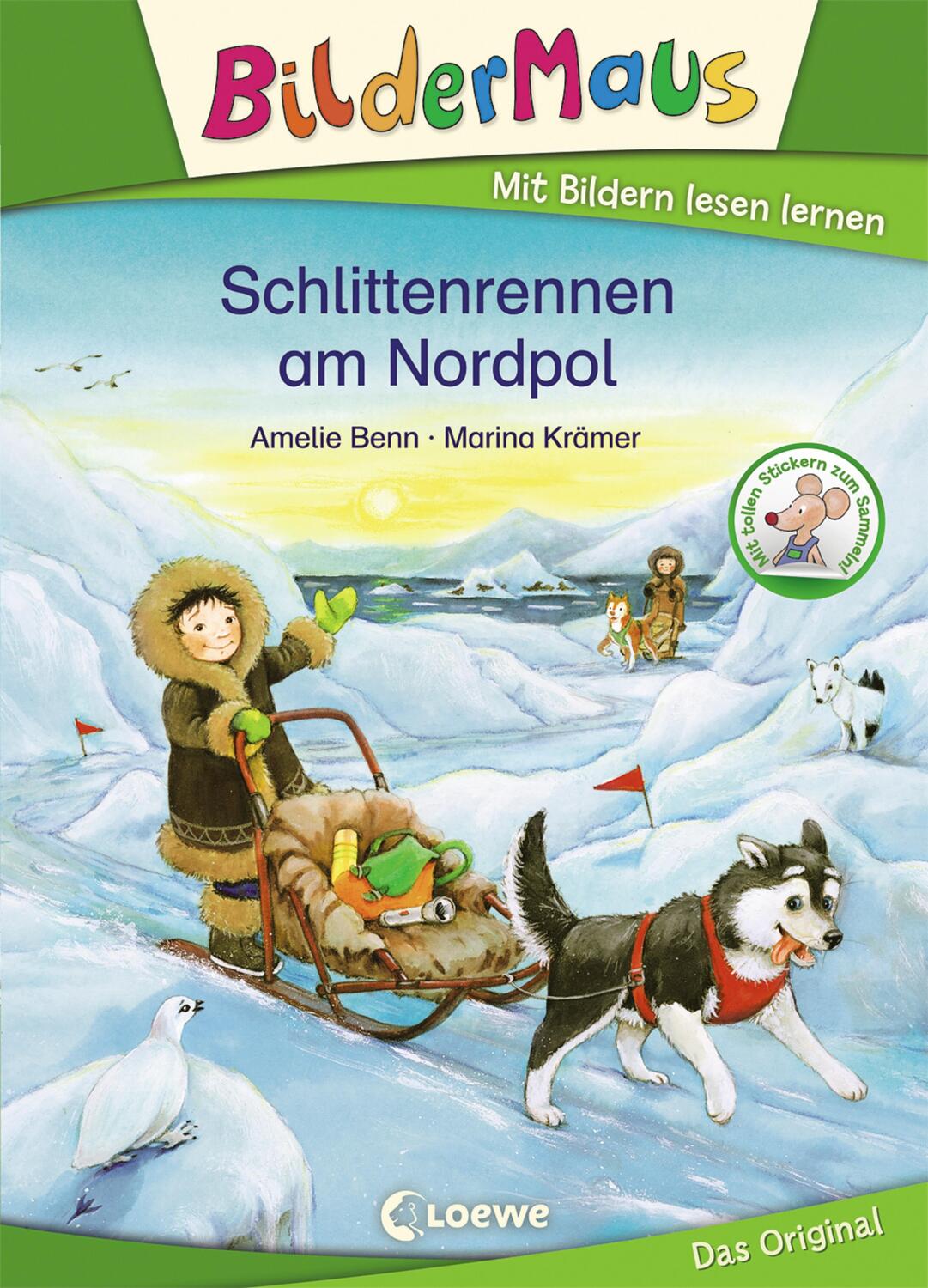 Cover: 9783785589670 | Bildermaus - Schlittenrennen am Nordpol | Amelie Benn | Buch | Deutsch