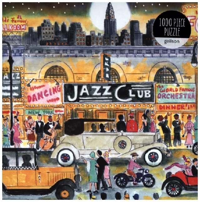 Cover: 9780735357518 | Michael Storrings Jazz Age 1000 Piece Puzzle | Michael Storrings
