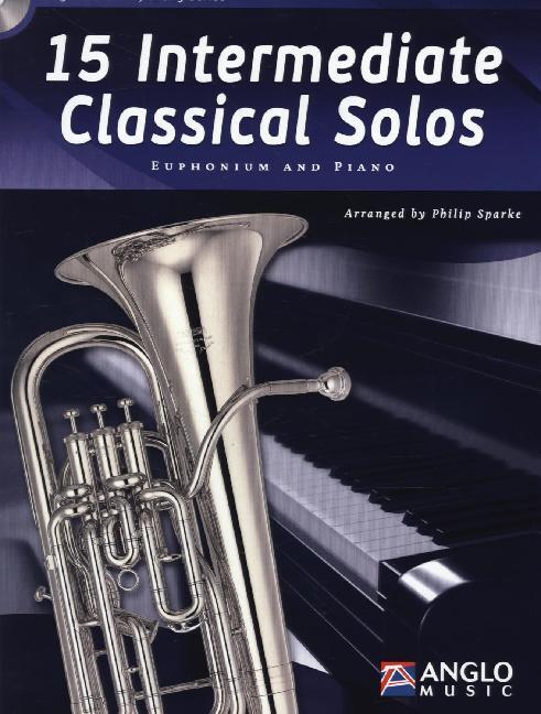Cover: 9789043135863 | 15 Intermediate Classical Solos | Bb Euphonium TC/ C Euphonium BC
