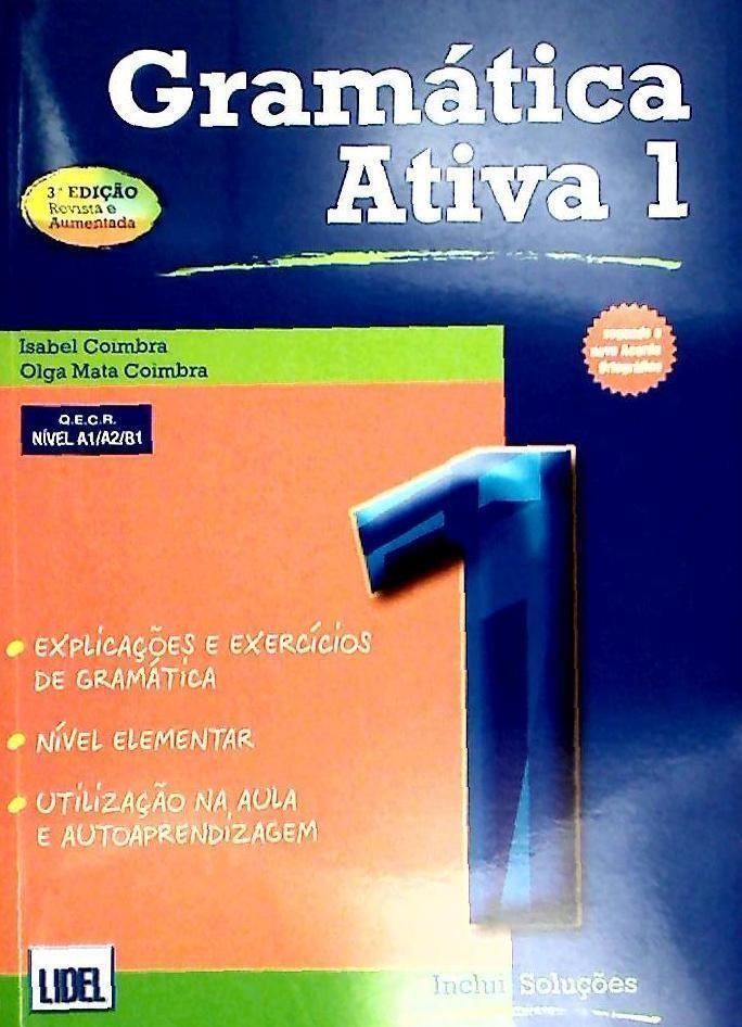Cover: 9789727576388 | Gramatica Ativa 1 - Portuguese course with audio download | A1/A2/B1