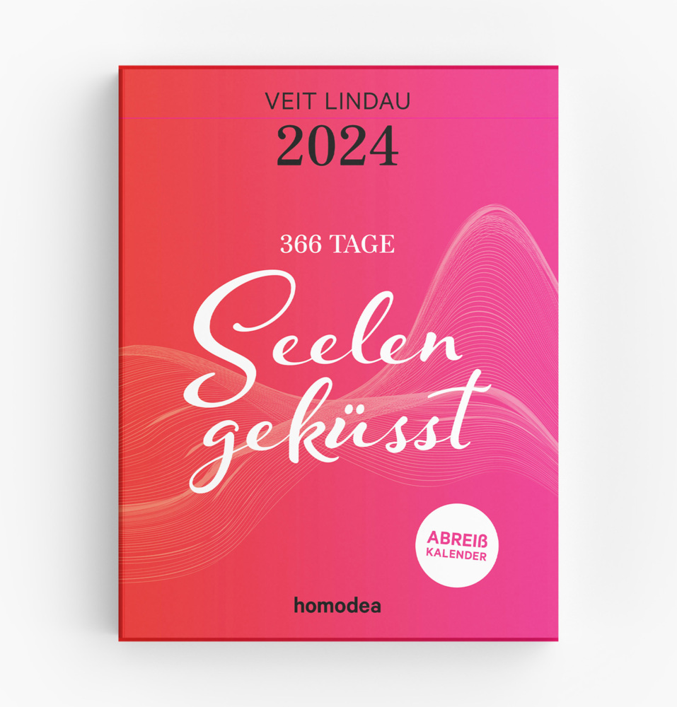 Cover: 9783943478358 | Seelengeküsst 2024 | Abreißkalender 2024 | Veit Lindau | Kalender