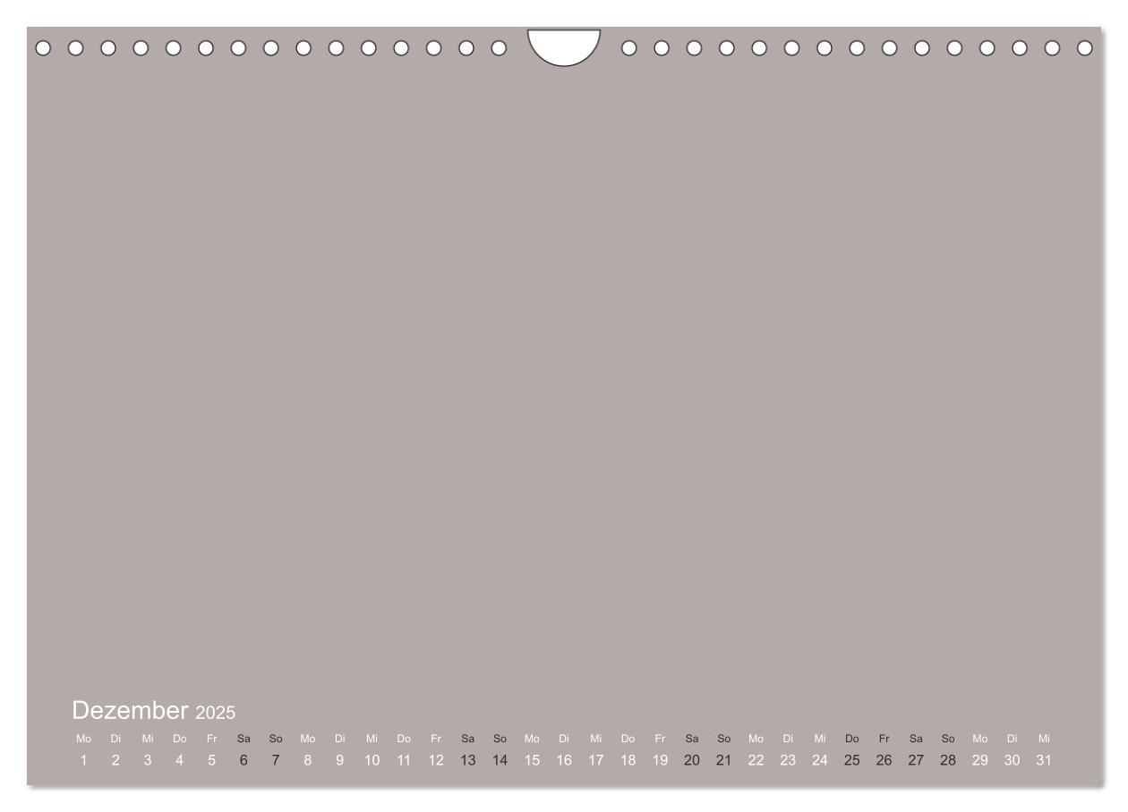 Bild: 9783435211975 | DIY Bastel-Kalender -Erdige Pastell Farben- Zum Selbstgestalten...