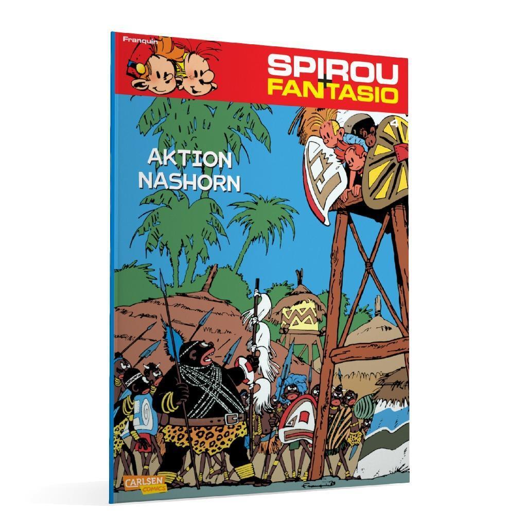 Bild: 9783551772046 | Spirou und Fantasio 04. Aktion Nashorn | Andre. Franquin | Taschenbuch