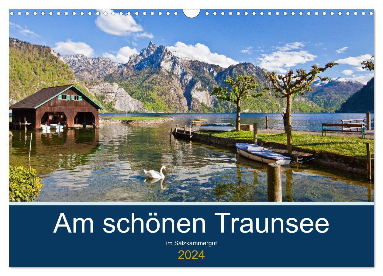 Cover: 9783675573208 | Am schönen Traunsee im Salzkammergut (Wandkalender 2024 DIN A3...
