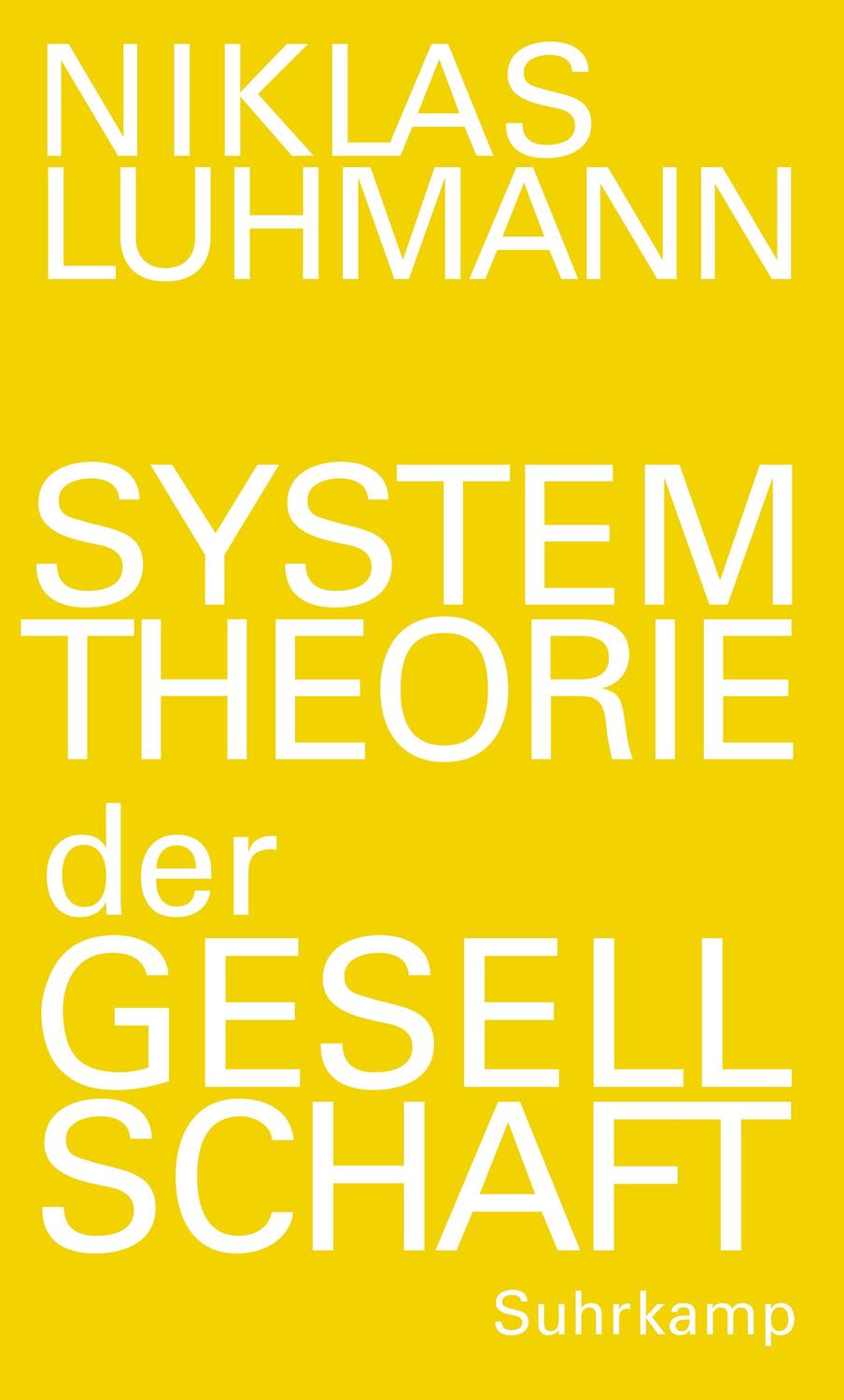 Cover: 9783518587058 | Systemtheorie der Gesellschaft | Niklas Luhmann | Buch | Deutsch