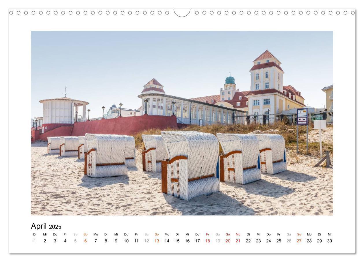 Bild: 9783435571703 | Strandkorb Idylle (Wandkalender 2025 DIN A3 quer), CALVENDO...