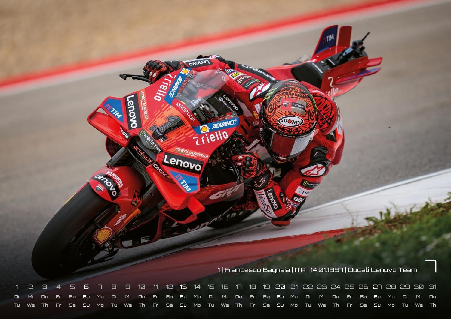 Bild: 9783986734022 | Motorrad Grand Prix 2025 - Kalender MotoGP DIN A2 | GP-Fever. de