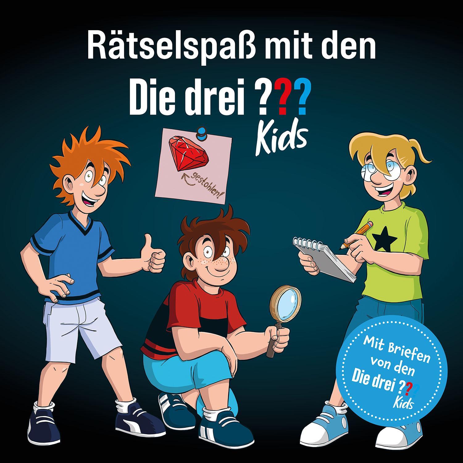 Bild: 4002051683443 | Rätsel-Party: Die drei ??? Kids - Jagd nach dem Rubin | Spiel | Spiel