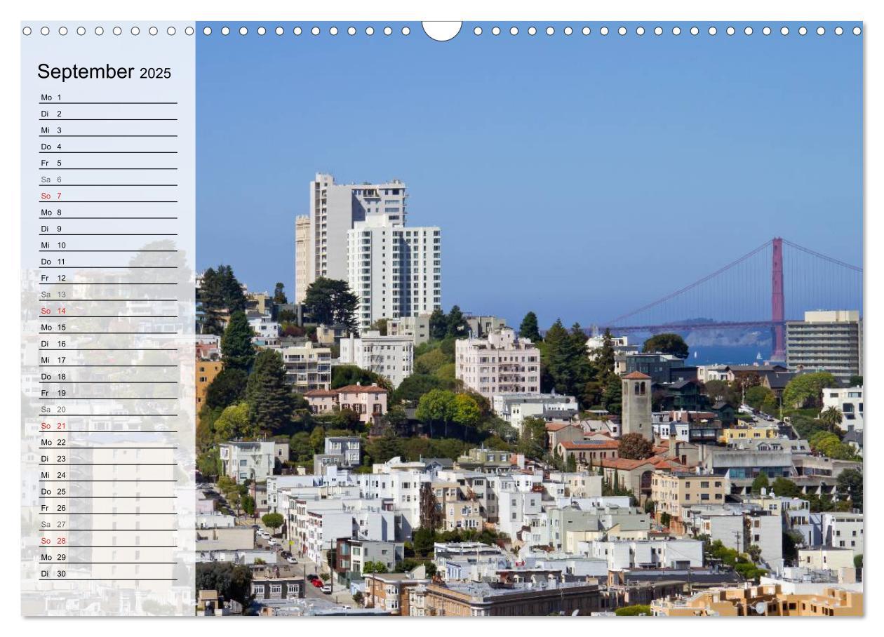 Bild: 9783435555826 | SAN FRANCISCO Traumstadt in Kalifornien (Wandkalender 2025 DIN A3...