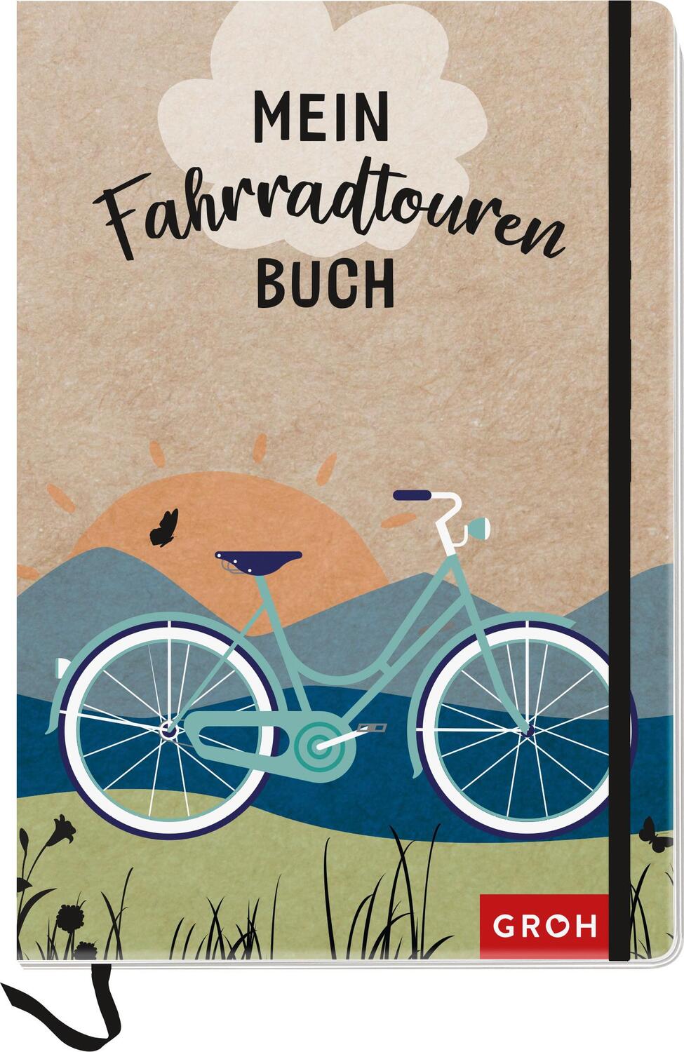 Cover: 4036442007921 | Mein Fahrradtouren-Buch | Groh Verlag | Notizbuch | 96 S. | Deutsch