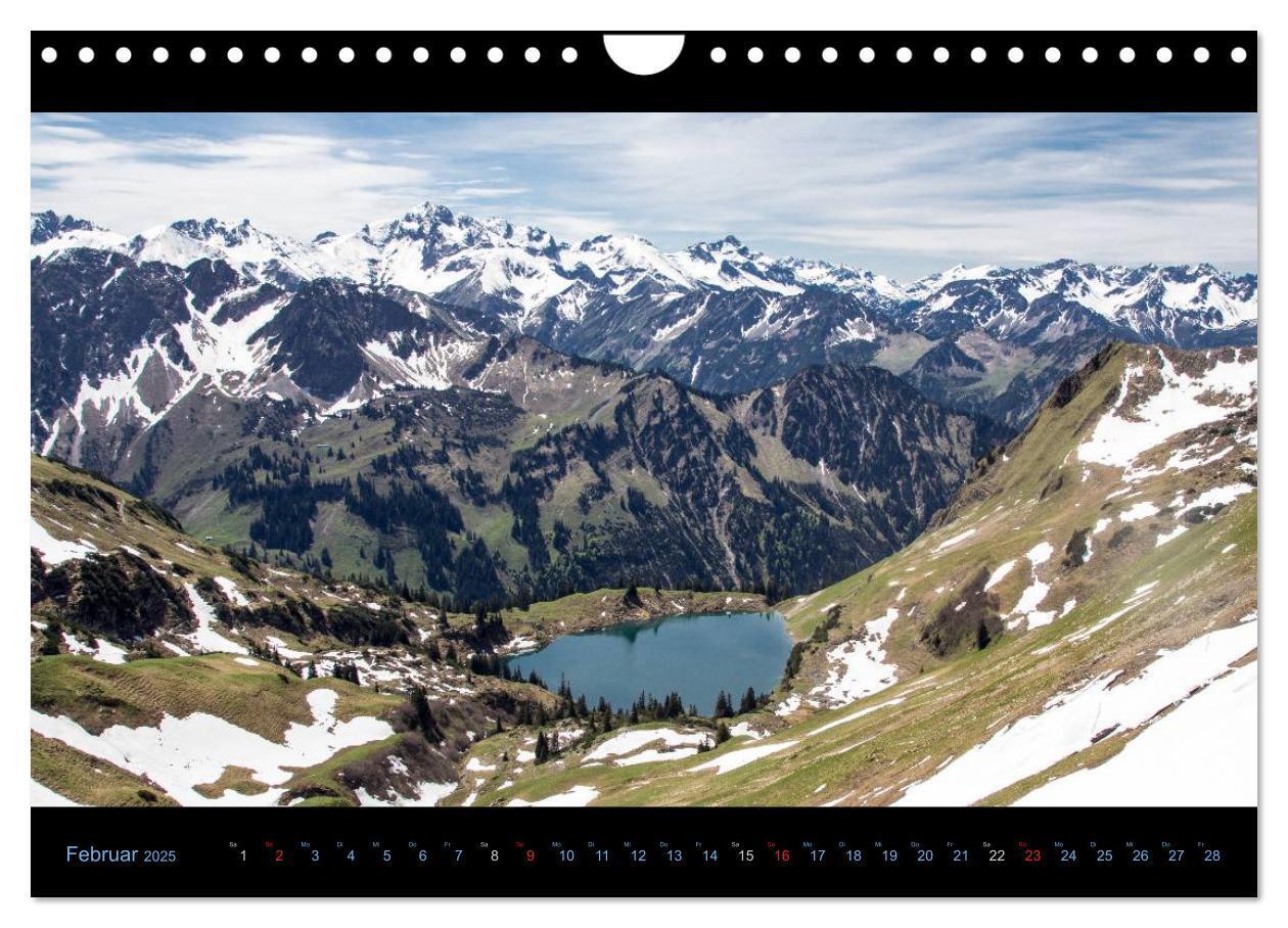 Bild: 9783435606696 | Region Oberstdorf - Kleinwalsertal und Nebelhorn (Wandkalender 2025...