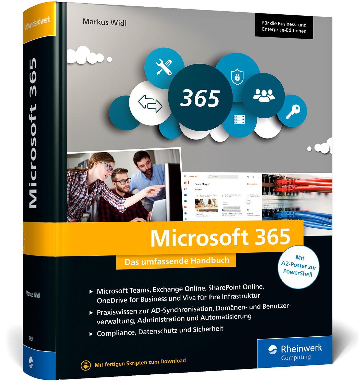 Cover: 9783836288200 | Microsoft 365 | Markus Widl | Buch | Rheinwerk Computing | 1346 S.