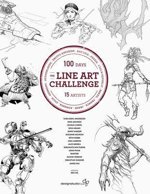 Cover: 9781624650352 | The Line Art Challenge: 100 Sketches for 100 Days | Eric Ng | Buch