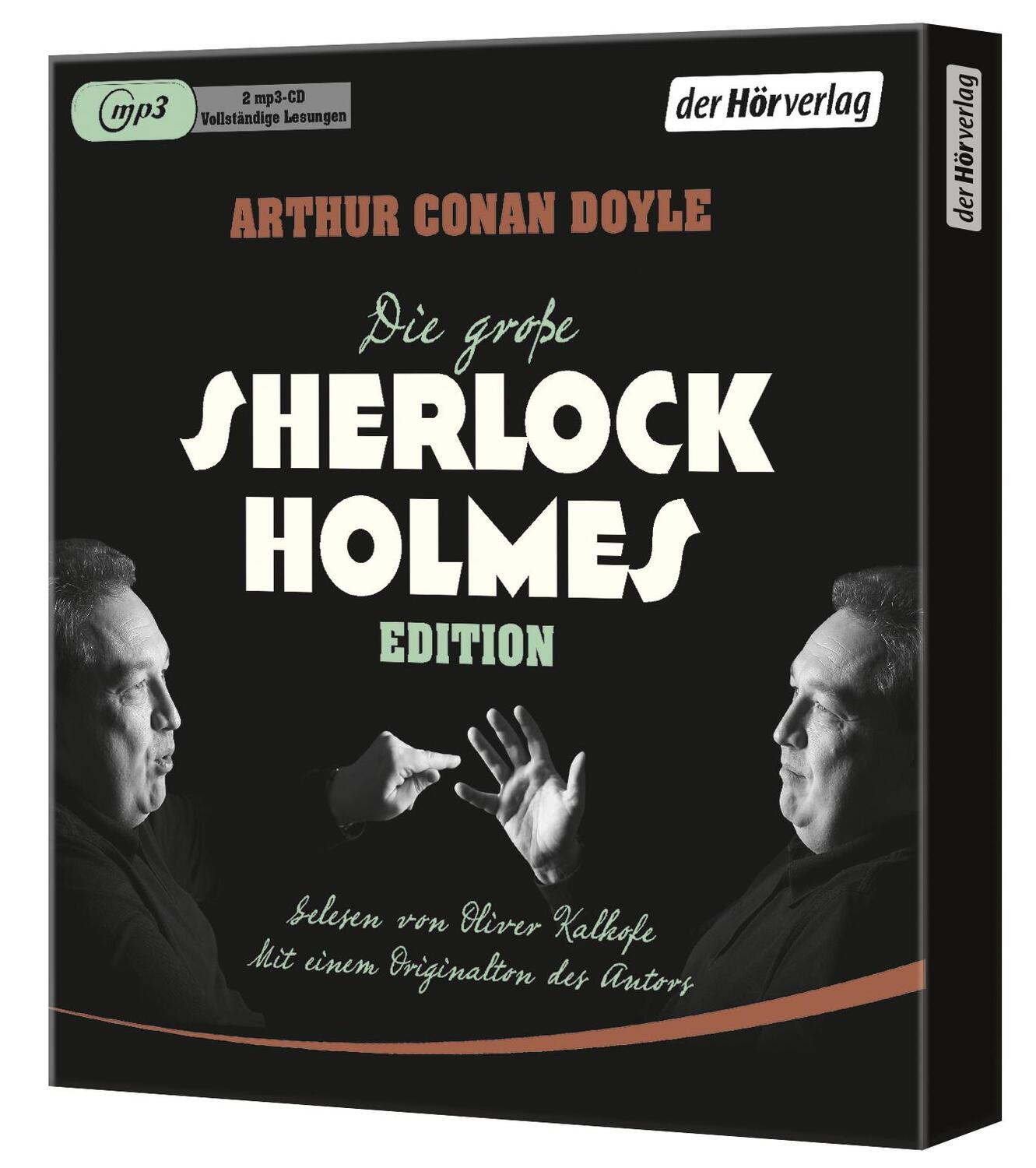 Bild: 9783844525632 | Die große Sherlock-Holmes-Edition | Arthur Conan Doyle | MP3 | 2