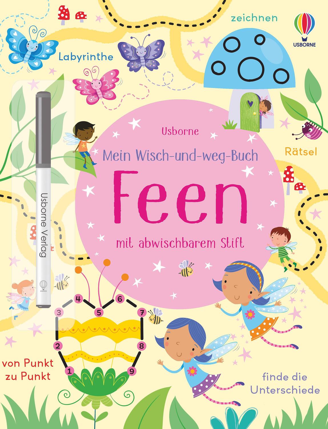 Cover: 9781789415742 | Mein Wisch-und-weg-Buch: Feen | mit abwischbarem Stift | Robson | Buch